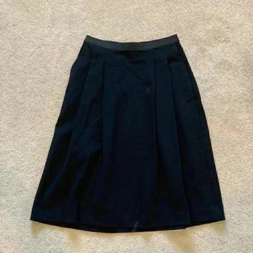 Eileen Fisher long black skirt in size xs